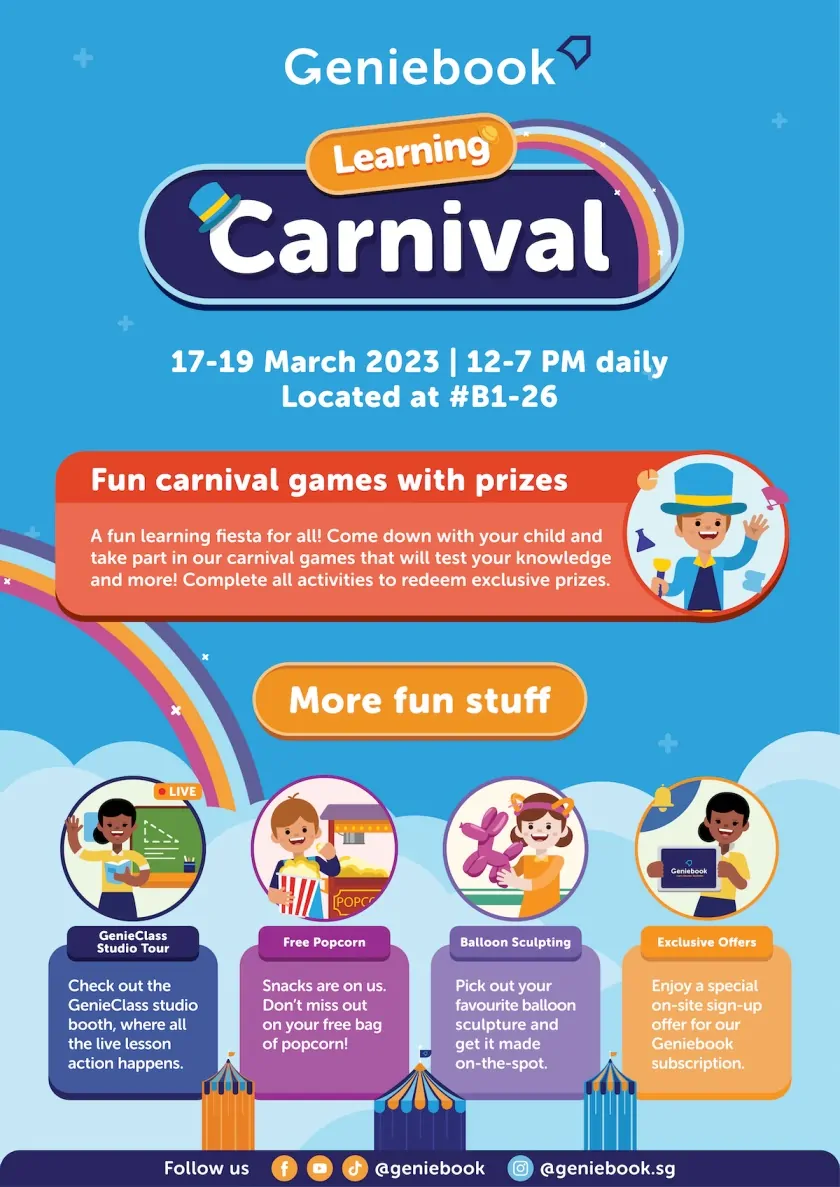 Geniebook learning carnival