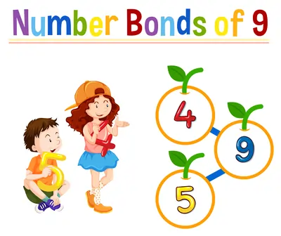 Number bond of 9 (4+5 = 9)