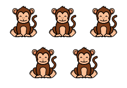 Group Of Monkey
