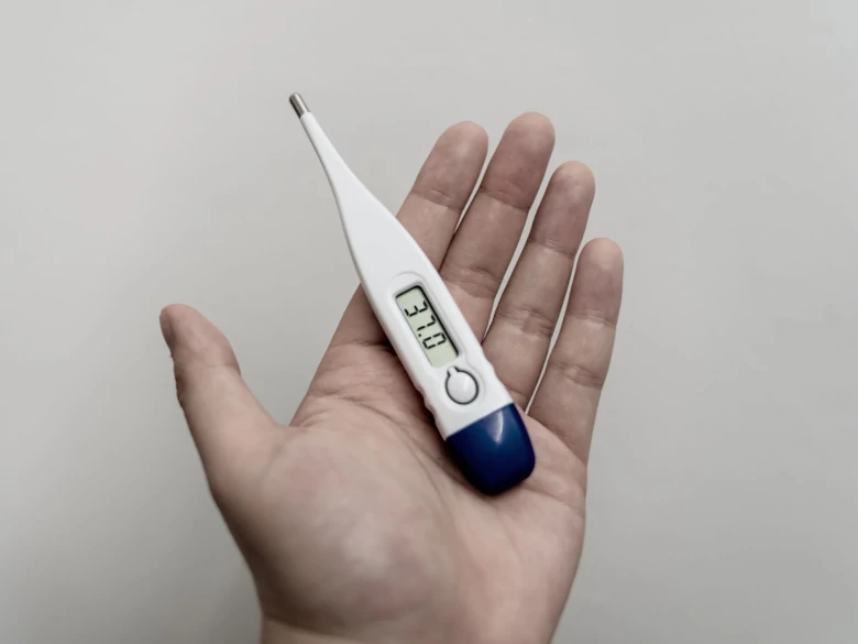 A thermometer