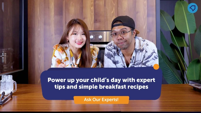 power up your child day with simple breakfast