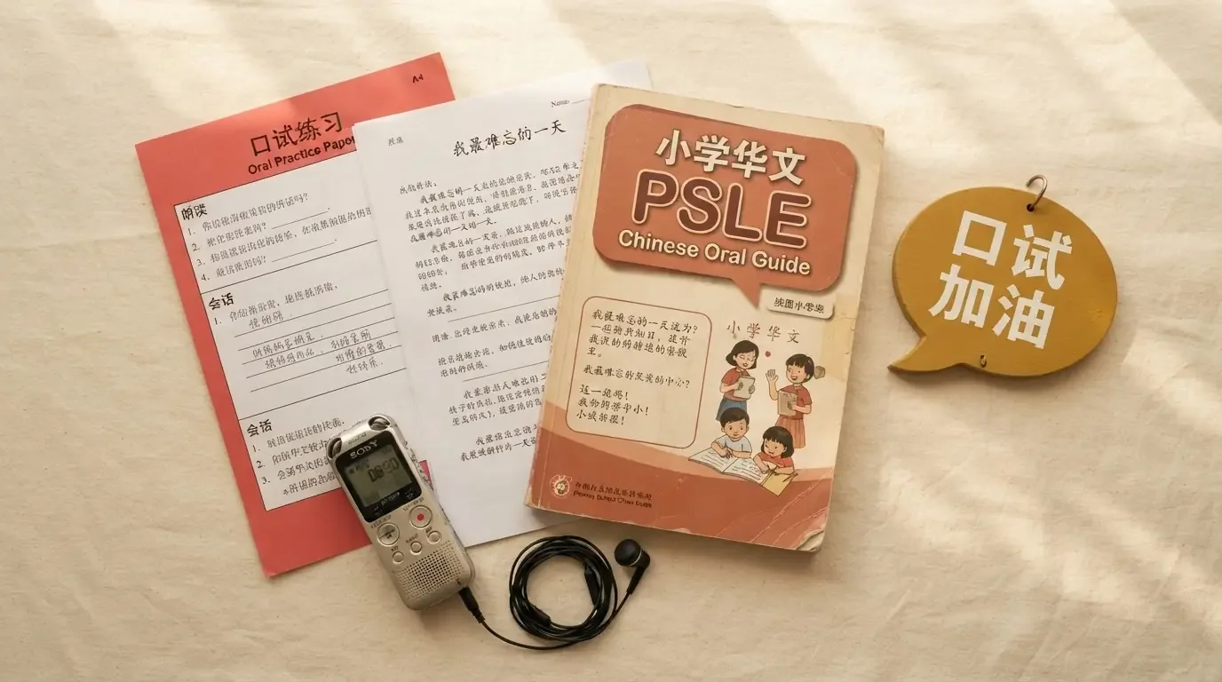 PSLE Chinese Oral: A Parent's Q&A Guide to Reading Aloud and Conversation