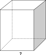 Thể tích của hình lập phương là 1048 cm³ và diện tích của mặt được tô bóng là 131 cm².