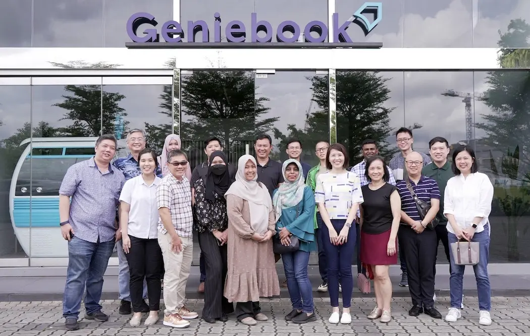 Geniebook hosts teachers from Temasek Secondary School