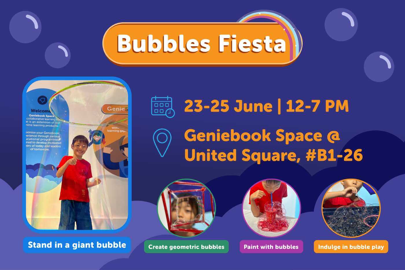 Bubbles Fiesta: A whimsical time of learning and poppin' good fun!
