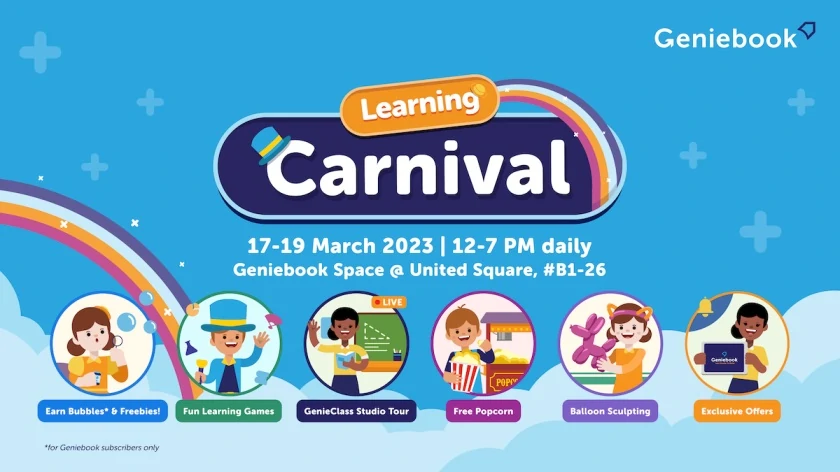 The Geniebook Learning Carnival is here!
