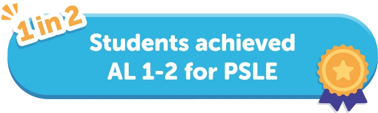 Students achieved AL 1-2 for PSLE