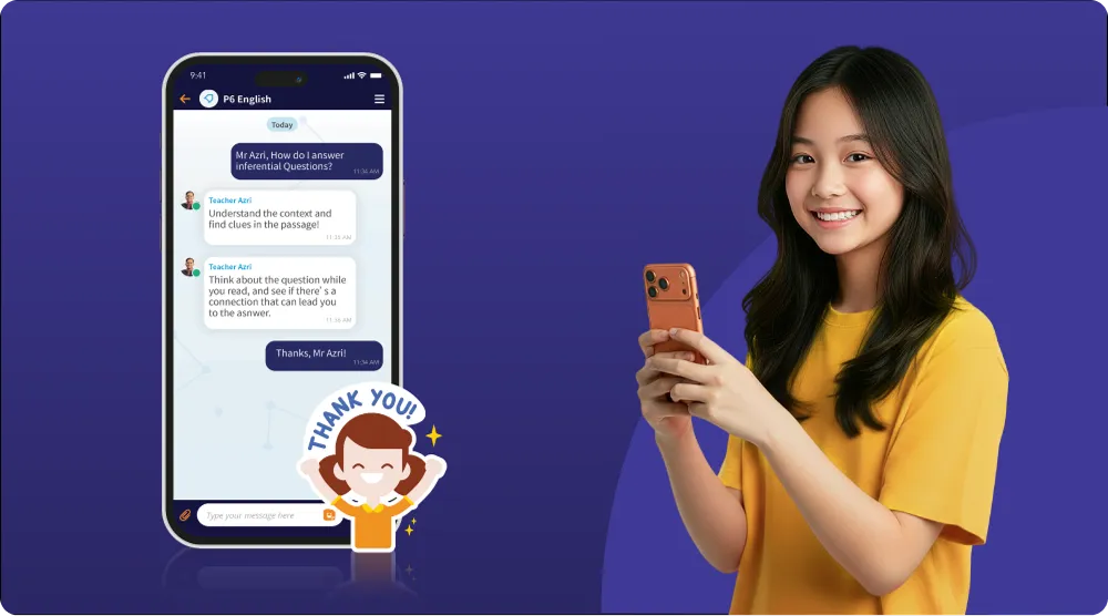 Real-time teacher chats