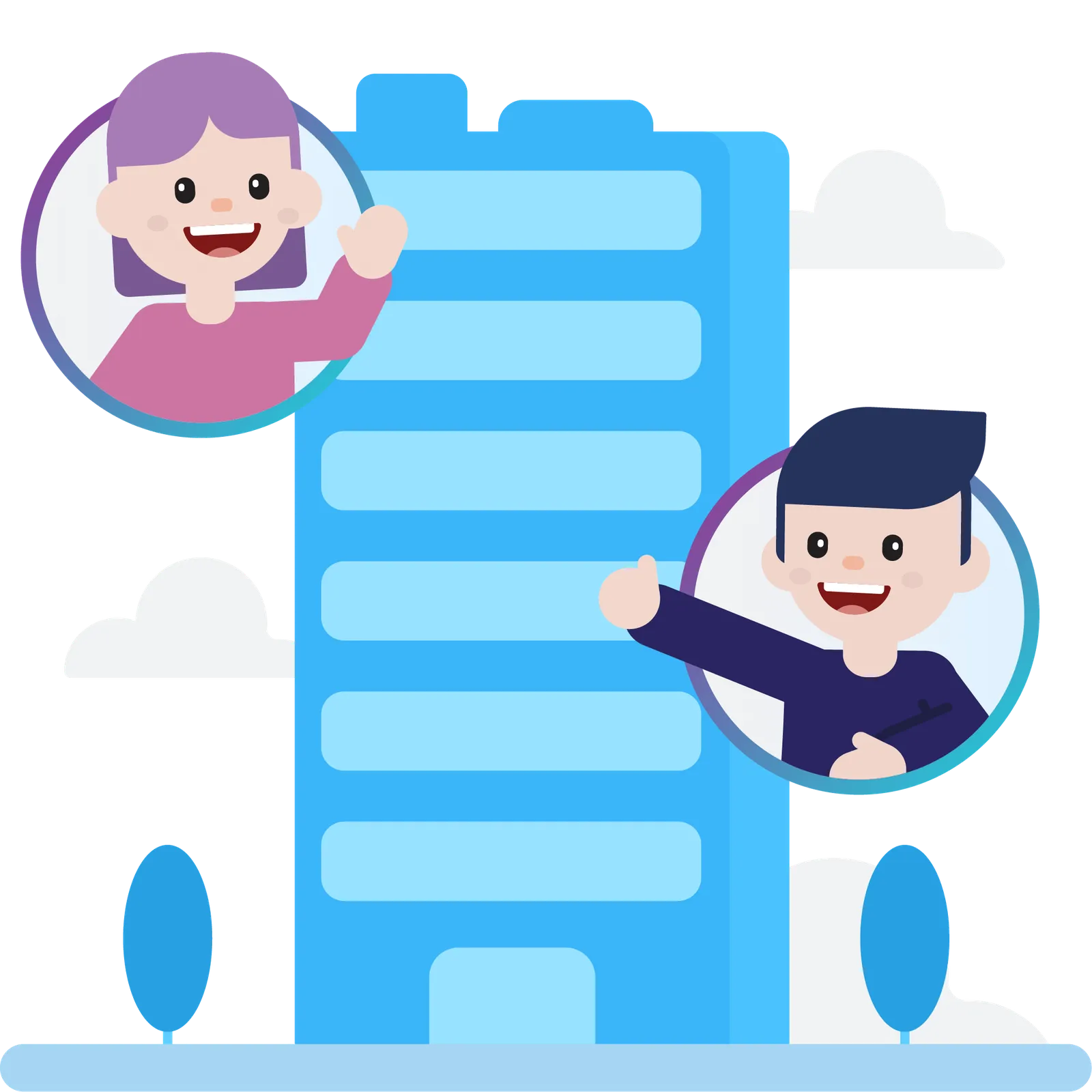 Easy access via shuttle bus